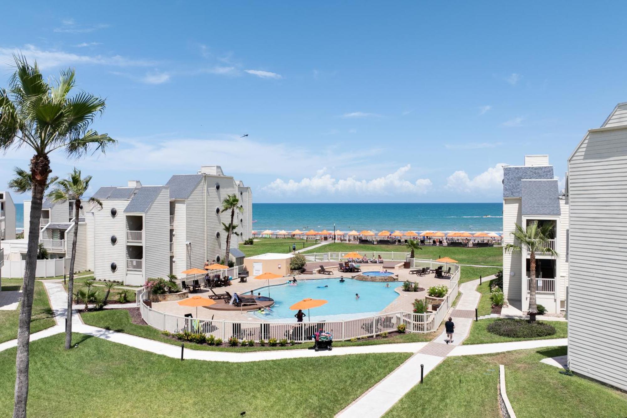 New Stunning Ocean-View Beachfront Resort, Heated Pool! Юг Падре Айленд Экстерьер фото